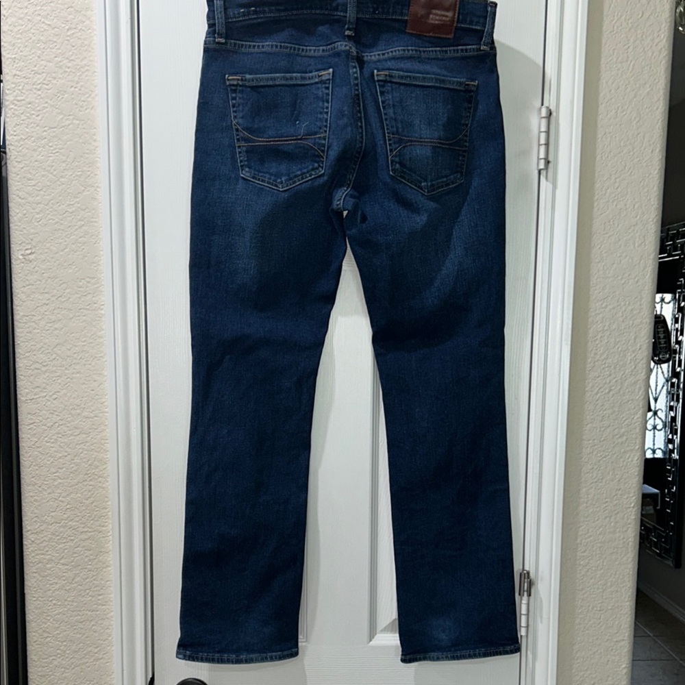 Hollister Blue Mens Bootcut Jeans Classic Style Size 32 X 30 - Picture 4 of 6